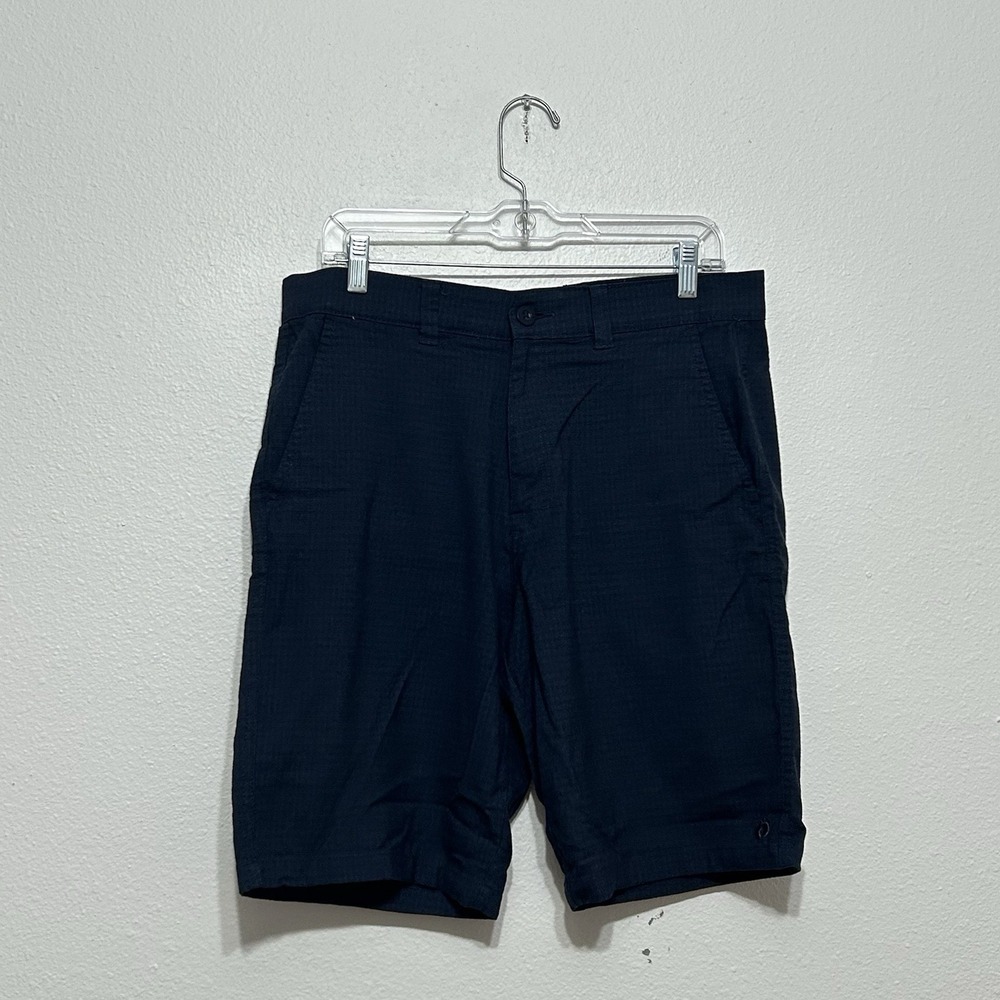 Hang Ten Navy Blue Athletic Casual Shorts Men's Size 32